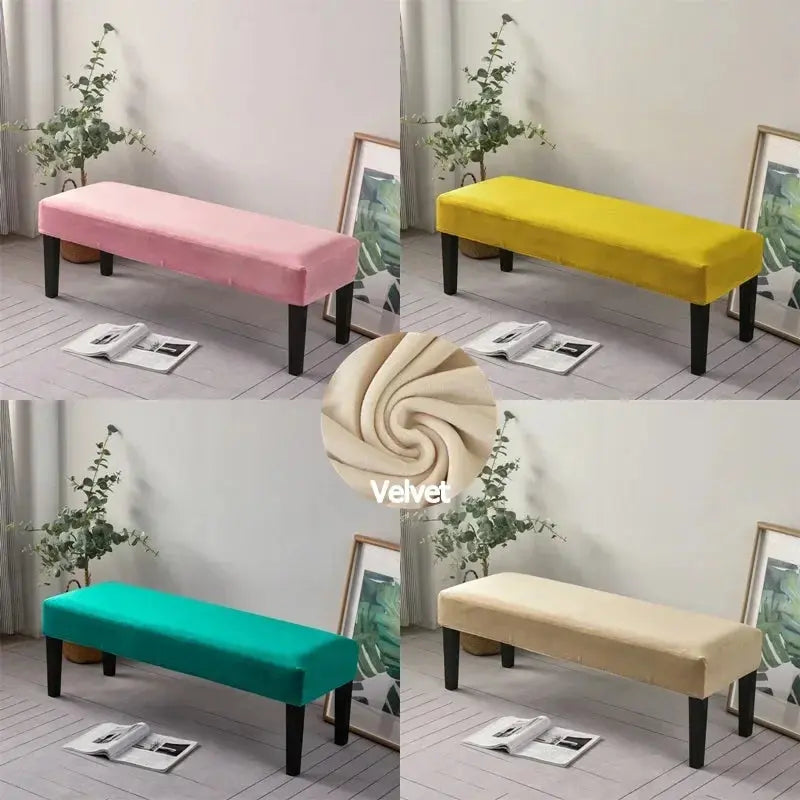 Housse Banquette Velours Européen VELLENA Housse de France