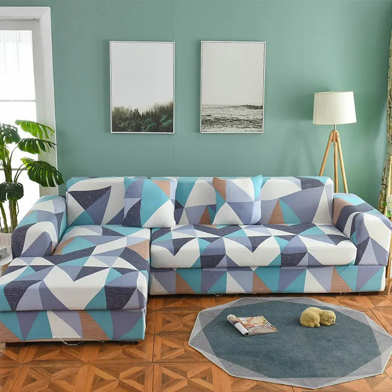 Housse Canapé Élastique EVAUX B style-145x185cm