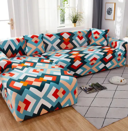 Housse Canapé Extensible ALLIVA Fun Court-190x230cm 3Seat