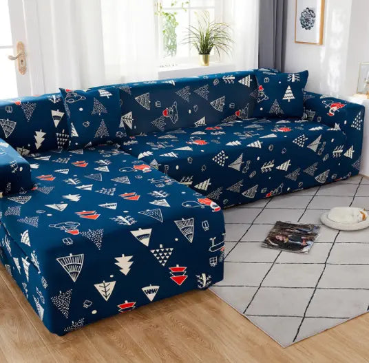Housse Canapé Extensible ALLIVA Christmas tree-45x45cm Pillowcase 1Pcs