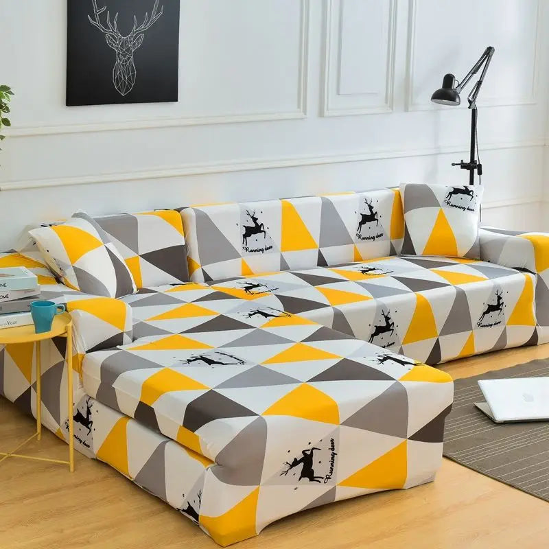Housse Canapé Moderne NOVALUX Triangle deer-Double 145to190