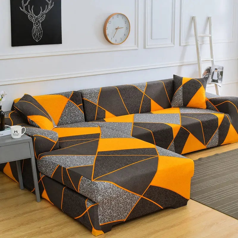 Housse Canapé Moderne NOVALUX Triangle Piece-Quad 230to300