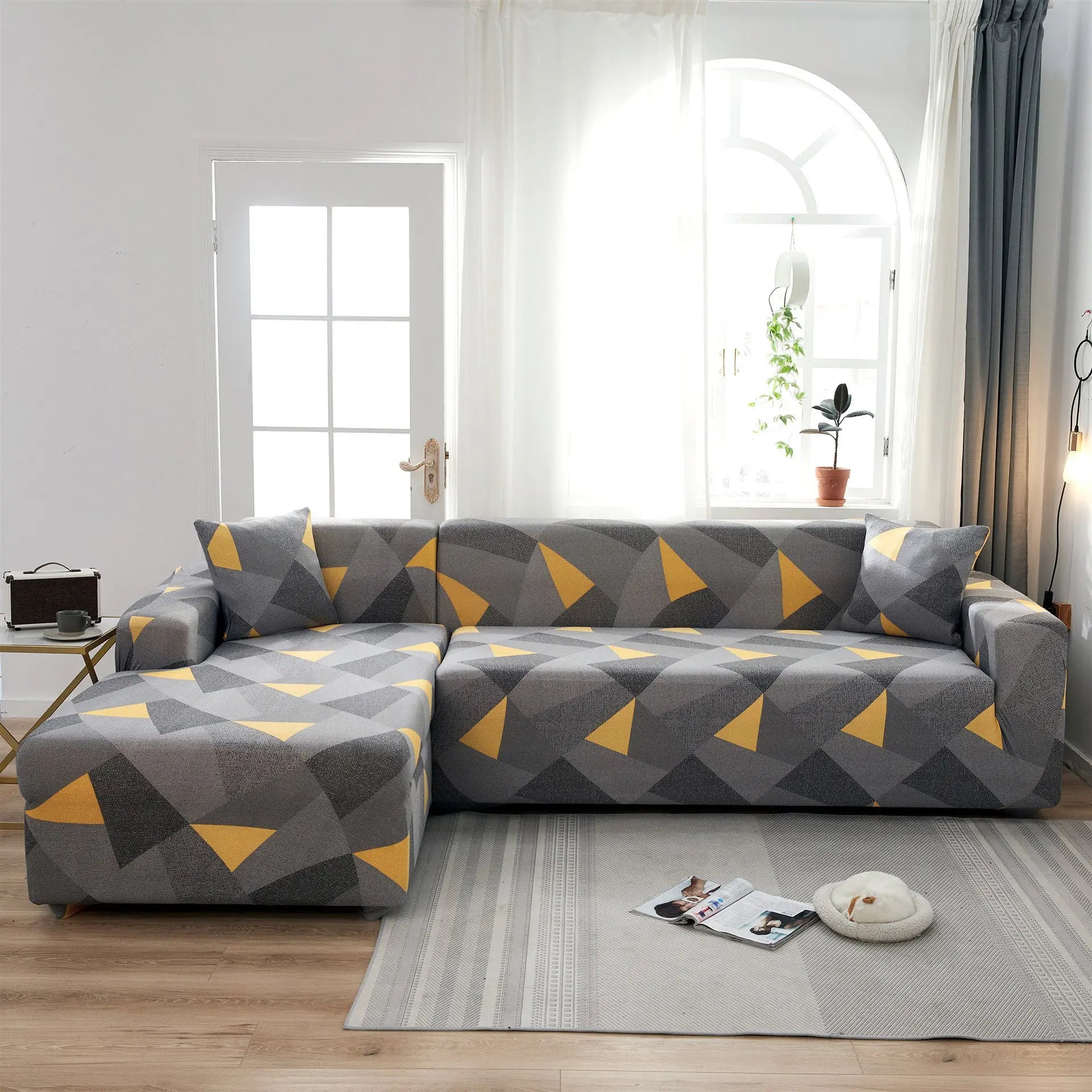 Housse Canapé Moderne SILKXO Daisy-Three