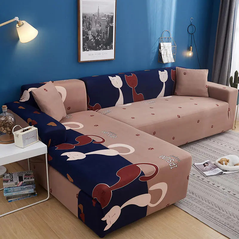 Housse Canapé Modulaire SOFANGEO Osaka cat-235to300cm