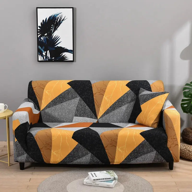 Housse Canapé Multistyle EMMA Triangle Block SJ-Three person Seats