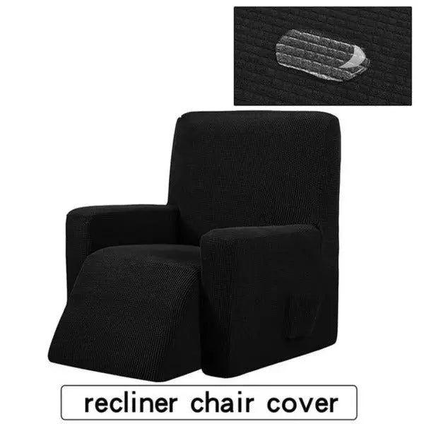 Housse Canapé Relax Imperméable STYLO Black