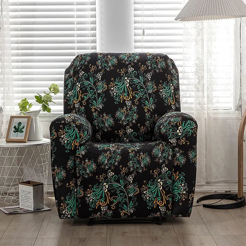 Housse Canapé Relax Imprimée LUXORA Lauder in the heyday-Chair cover 4piece set