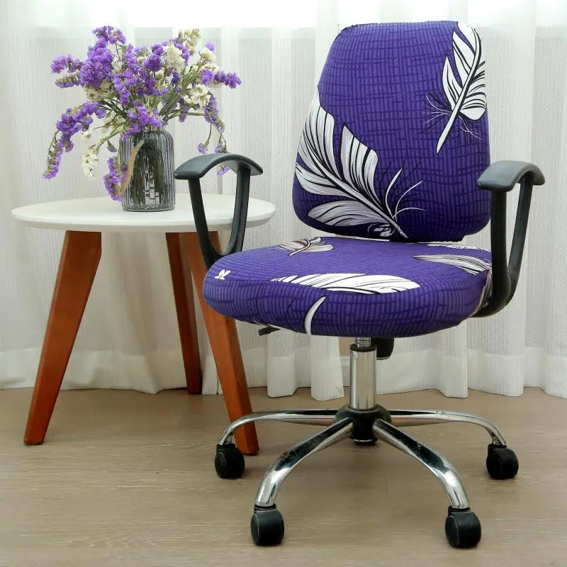 Housse Chaise Extensible SPLICO Feathers