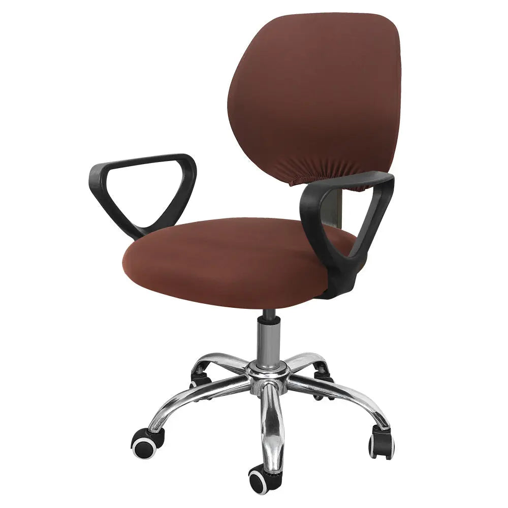 Housse Chaise Élastique MONTRO Coffee-As shown in the figure