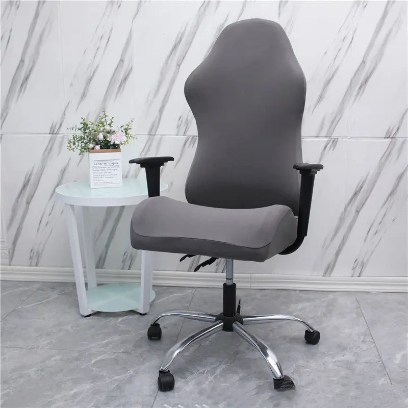 Housse Chaise Ergonomique Extensible ZORVAX Dark Grey