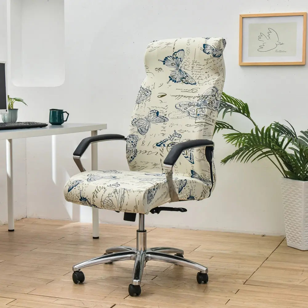 Housse Chaise Rotative ZELFOR Colorful Butterfly-M