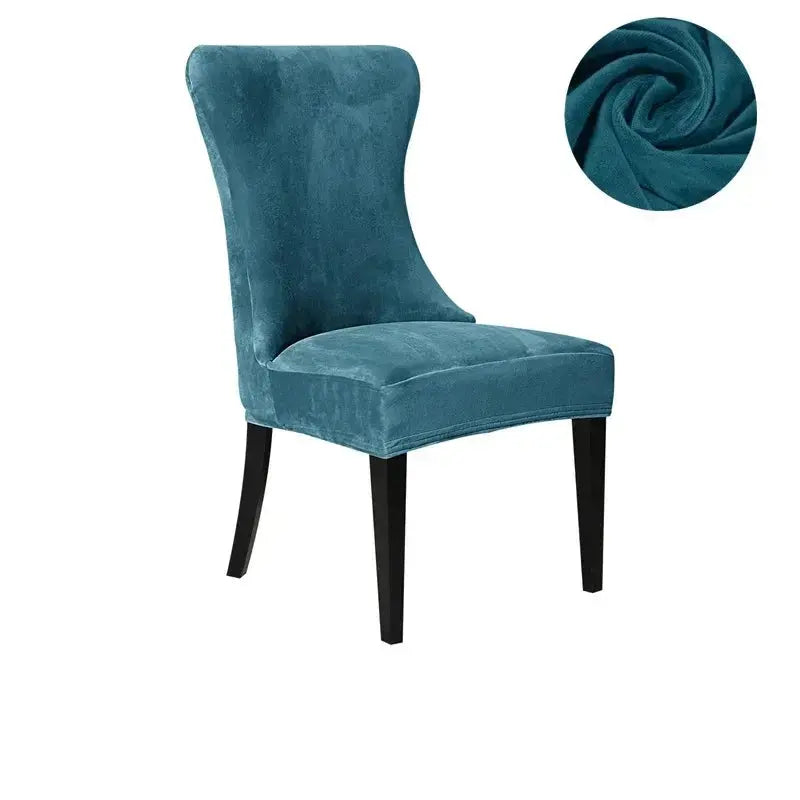 Housse Chaise Velours Doux YUKANA Housse de France
