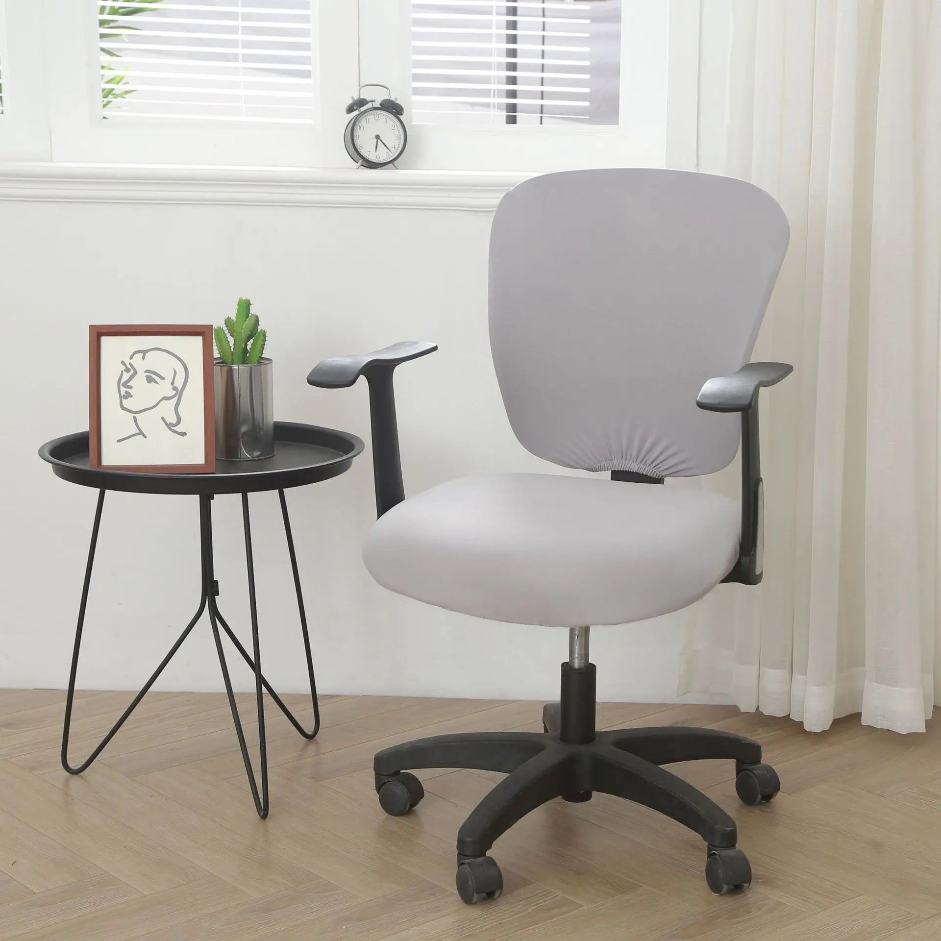 Housse Chaise Élastique MILKIA Gray-Split Universal
