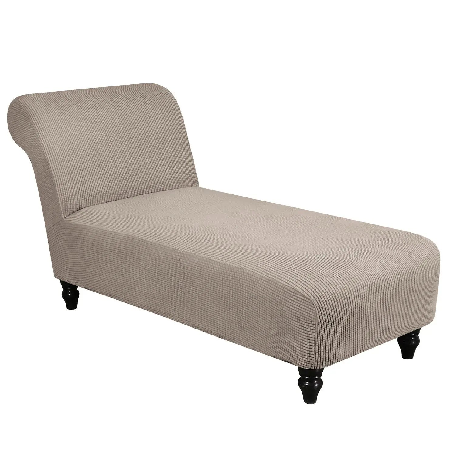 Housse Fauteuil Extensible MORNA Khaki-No Armrest