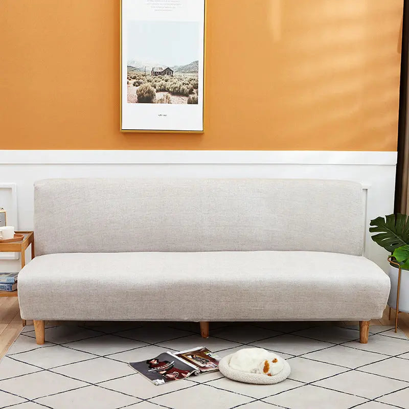 Housse Clic Clac Extensible LINOVA Hemp ash-Large