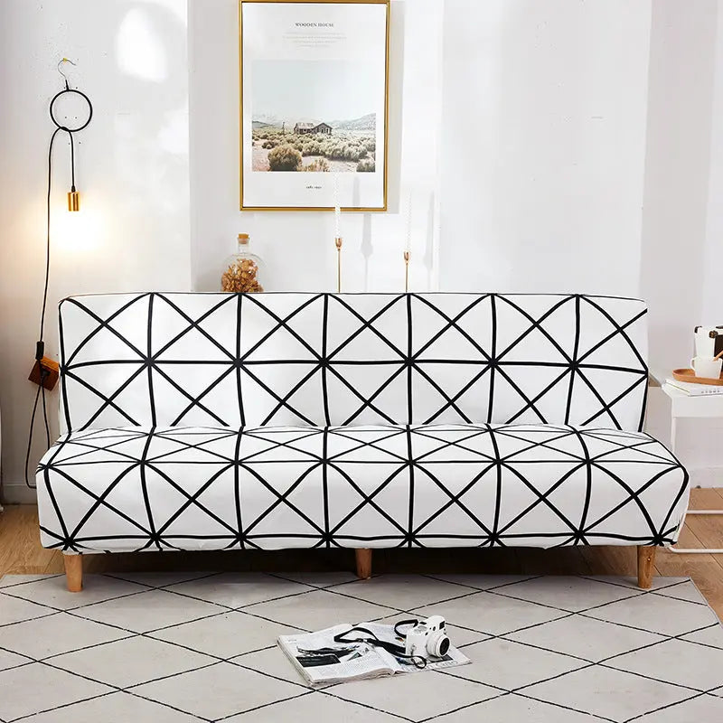 Housse Clic Clac Extensible LINOVA Sansheng white-Medium