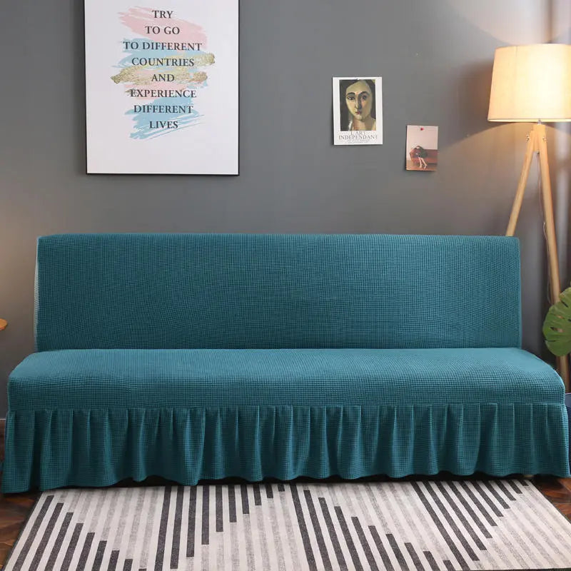 Housse Clic Clac Moderne LYVON Sapphire Blue-120x140cmx100cm