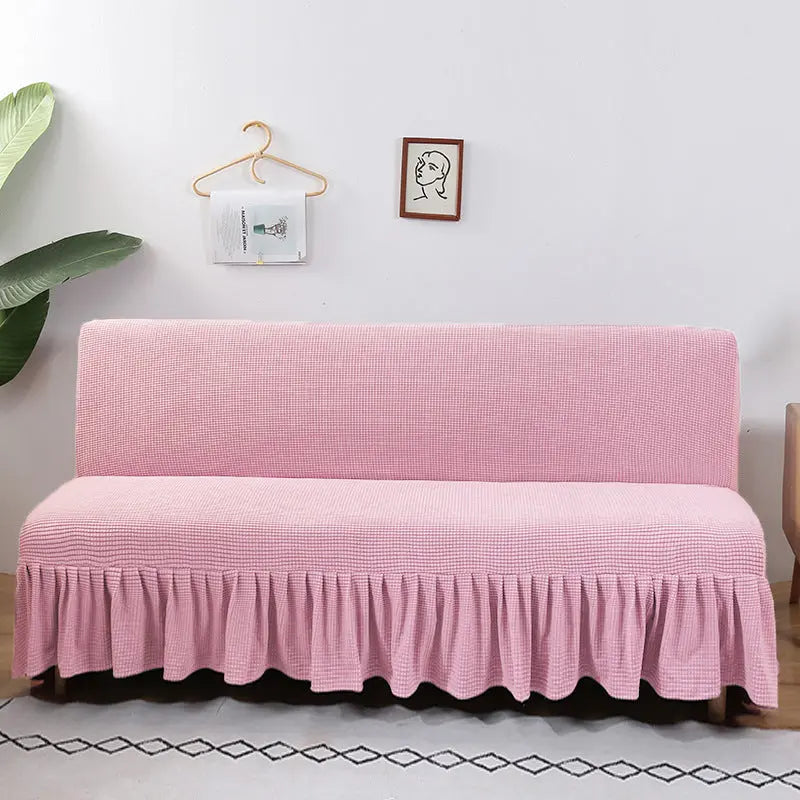 Housse Clic Clac Moderne LYVON Rouge Pink-120x140cmx100cm