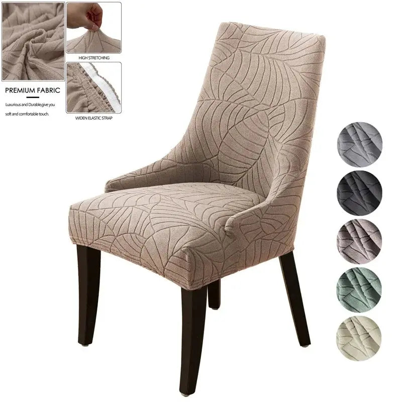 Housse De Chaise Extensible Jacquard FOLIA Housse de France