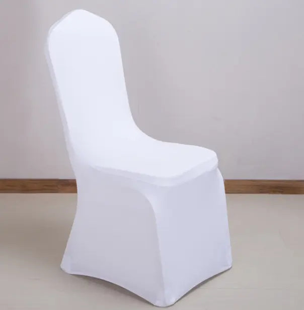 Housse De Chaise Pour Mariage Élastique EUPHORIA White thick-Q50pcs