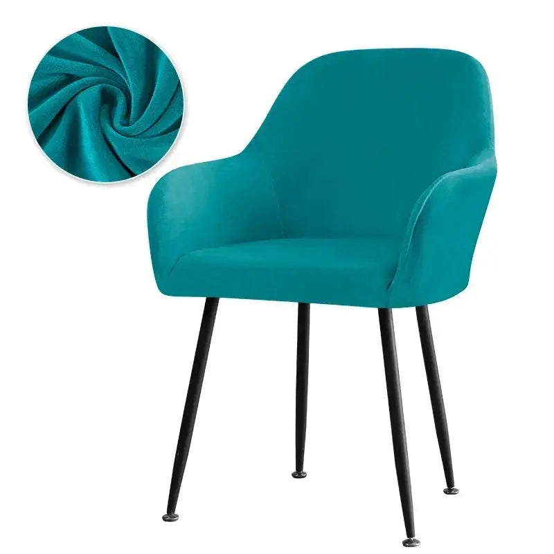 Housse De Chaise Velours Extensible VELINO Housse de France