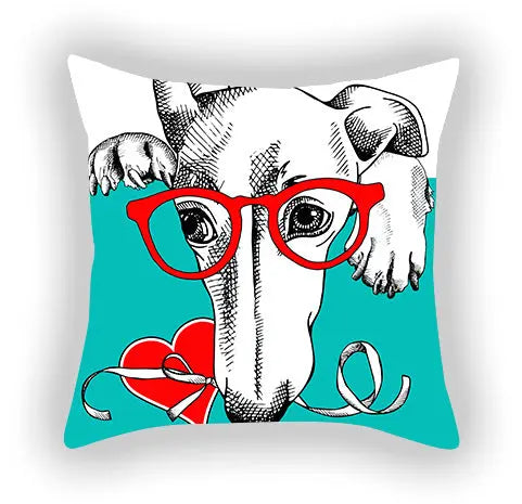Housse De Coussin Imprimée BALCONY CR539-45x45cm