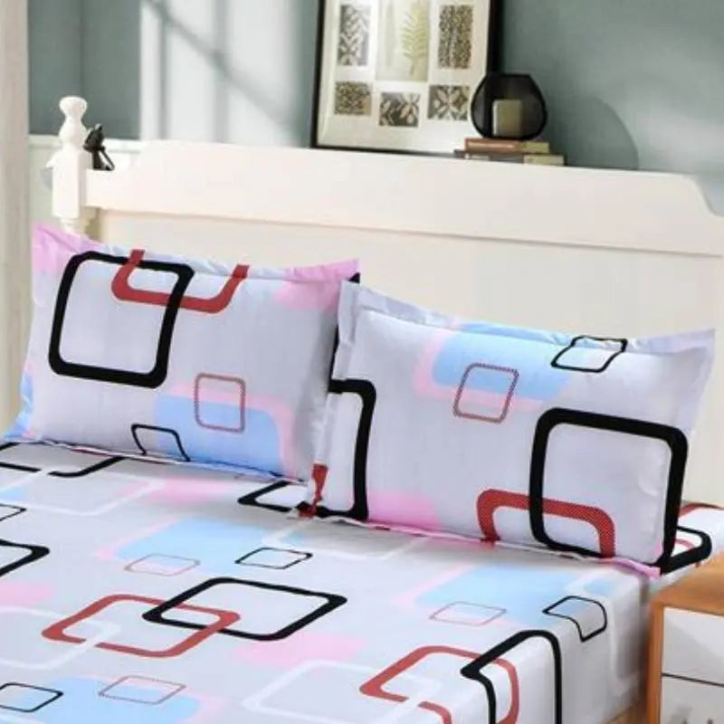 Housse De Matelas Coton Confortia Grey-Pillowcase