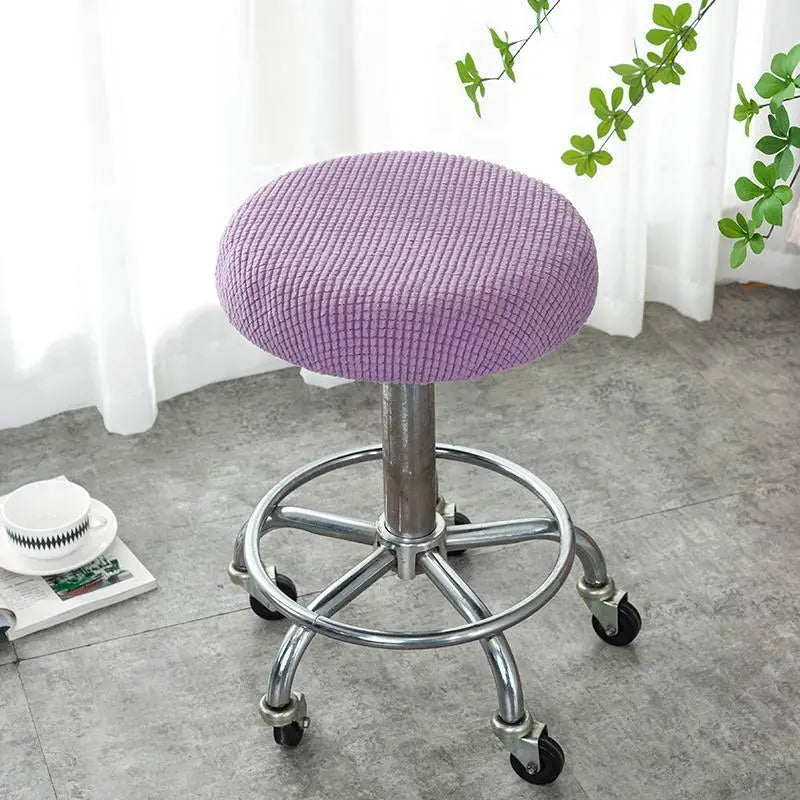 Housse De Tabouret Flanelle Moderne SOFRIA Purple-Regular