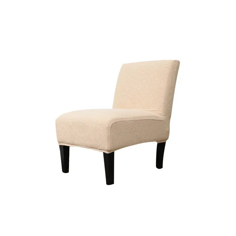Housse Fauteuil Universelle POLARIS Beige-Fat Stool Chair Cover L Size