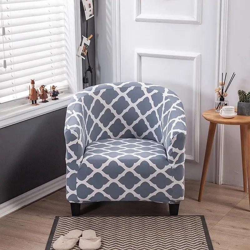 Housse Fauteuil Club Floral VELUNA Housse de France