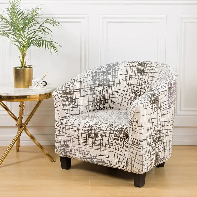 Housse Fauteuil Club Floral VELUNA Housse de France