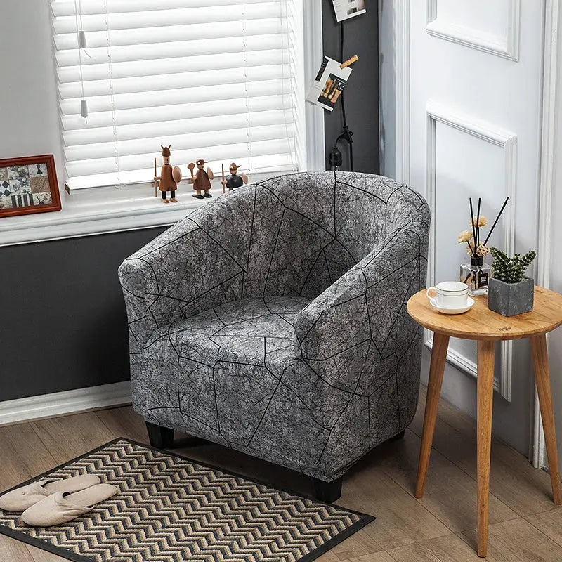 Housse Fauteuil Club Floral VELUNA Housse de France