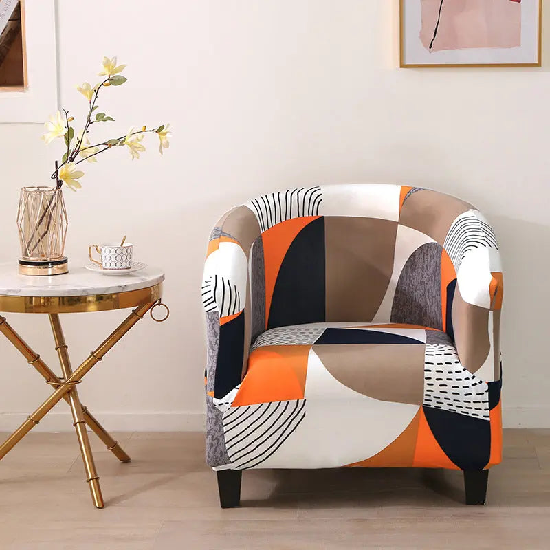 Housse Fauteuil Moderne Sofax Geometry-Semicircle Single 65 90cm