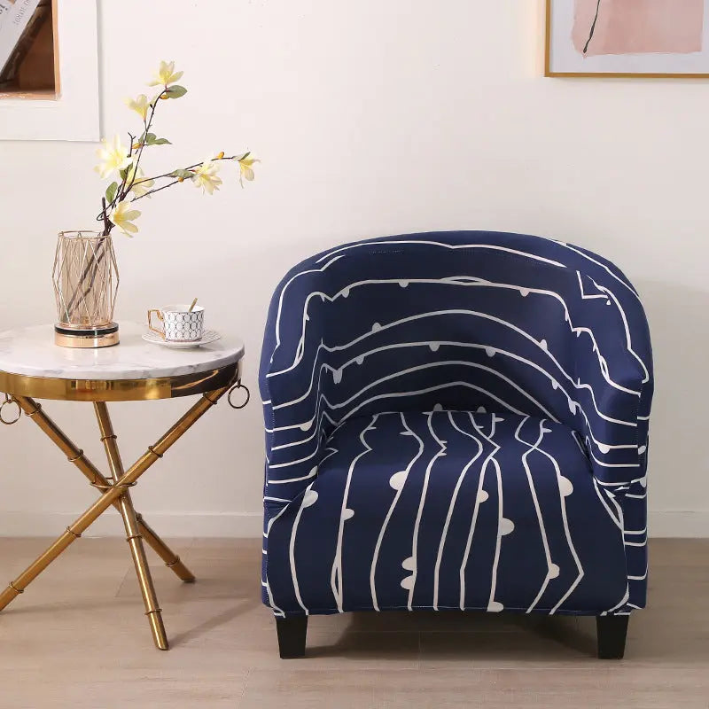 Housse Fauteuil Moderne Sofax Happy Note-Semicircle Single 65 90cm