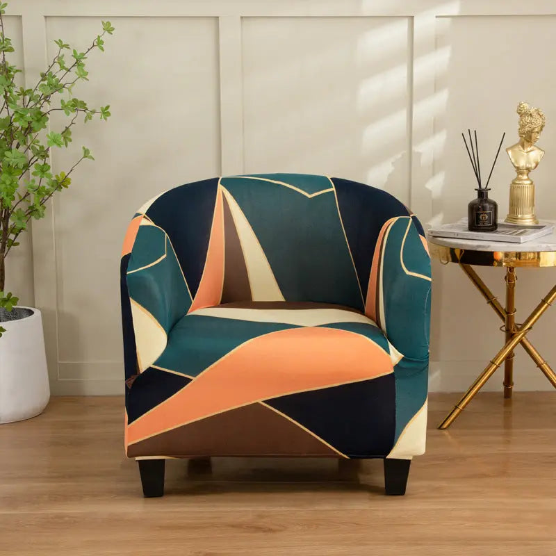 Housse Fauteuil Moderne Sofax Gold-Semicircle Single 65 90cm