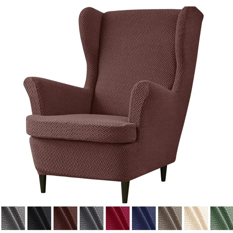 Housse Fauteuil Oreilles Extensible ALVINA Housse de France