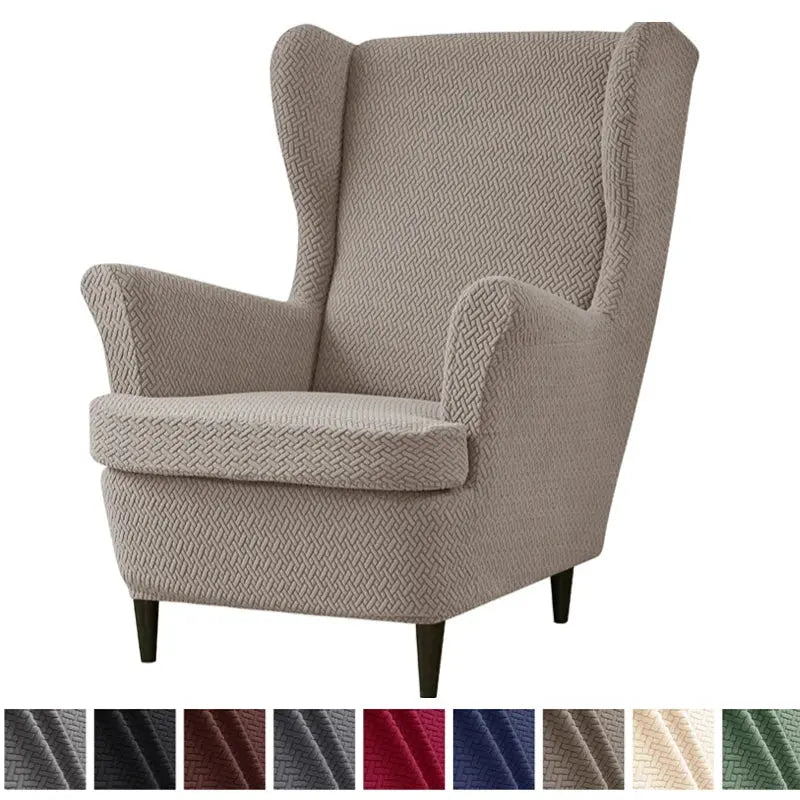 Housse Fauteuil Oreilles Extensible **ALVINA** Housse de France