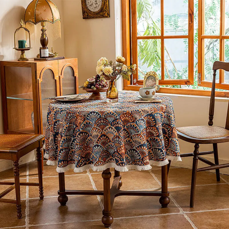 Housse Mange Debout Jacquard Éthérée Retro Umbrella-100CM