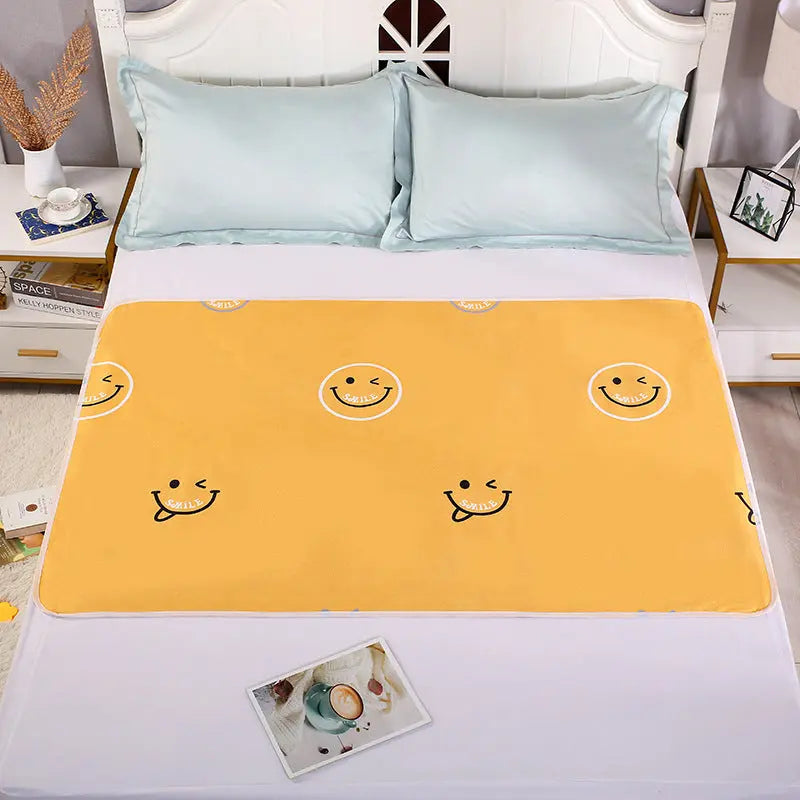 Housse Matelas Coton Écologique KIDOVO Cute smiling face-70X90