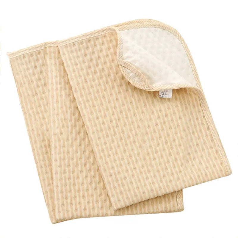 Housse Matelas Coton Imperméable **TURANIA** Brown stripes-Medium size