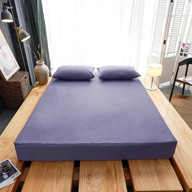 Housse Matelas Imperméable POLLUX Purple-120x200x10