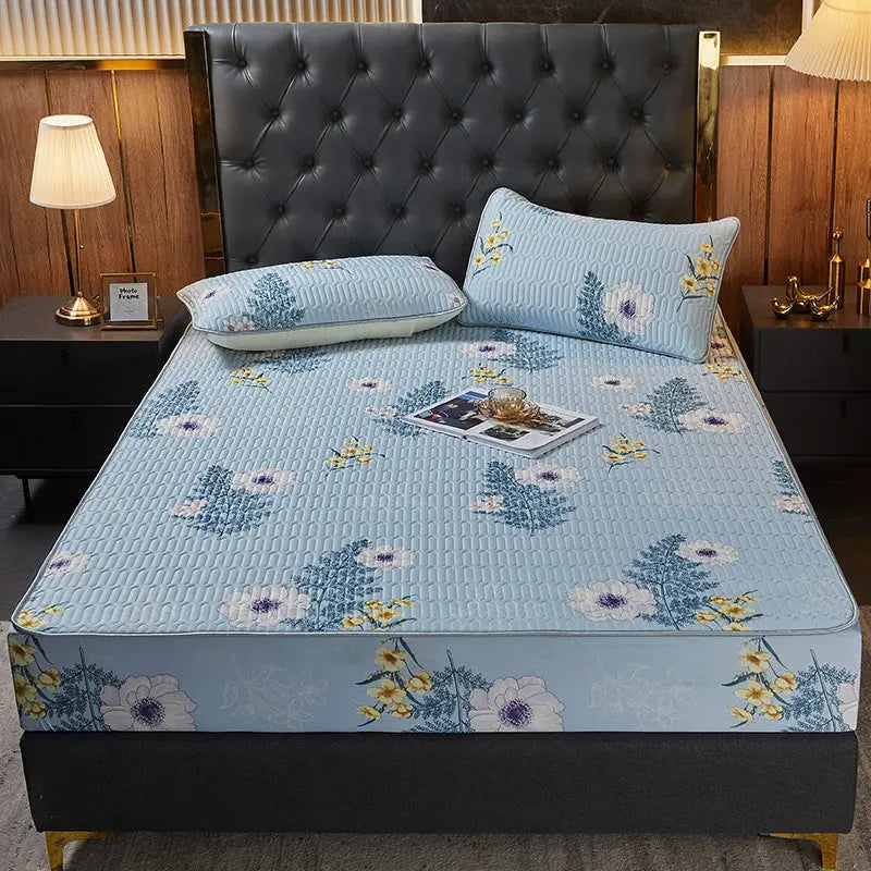 Housse Matelas Latex Moderne SIMMAX Flower love-150x200cmBed sheet