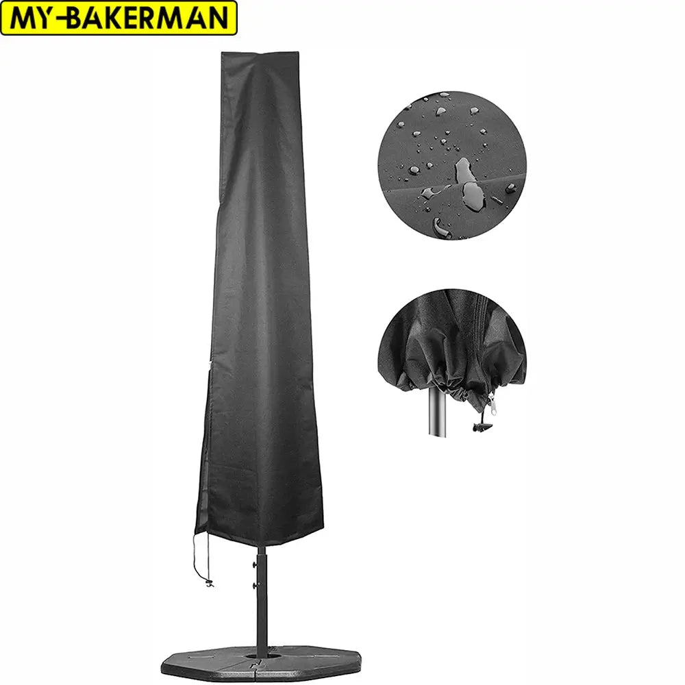 Housse Parasol Imperméable Noir **PARAPLUV** Housse de France