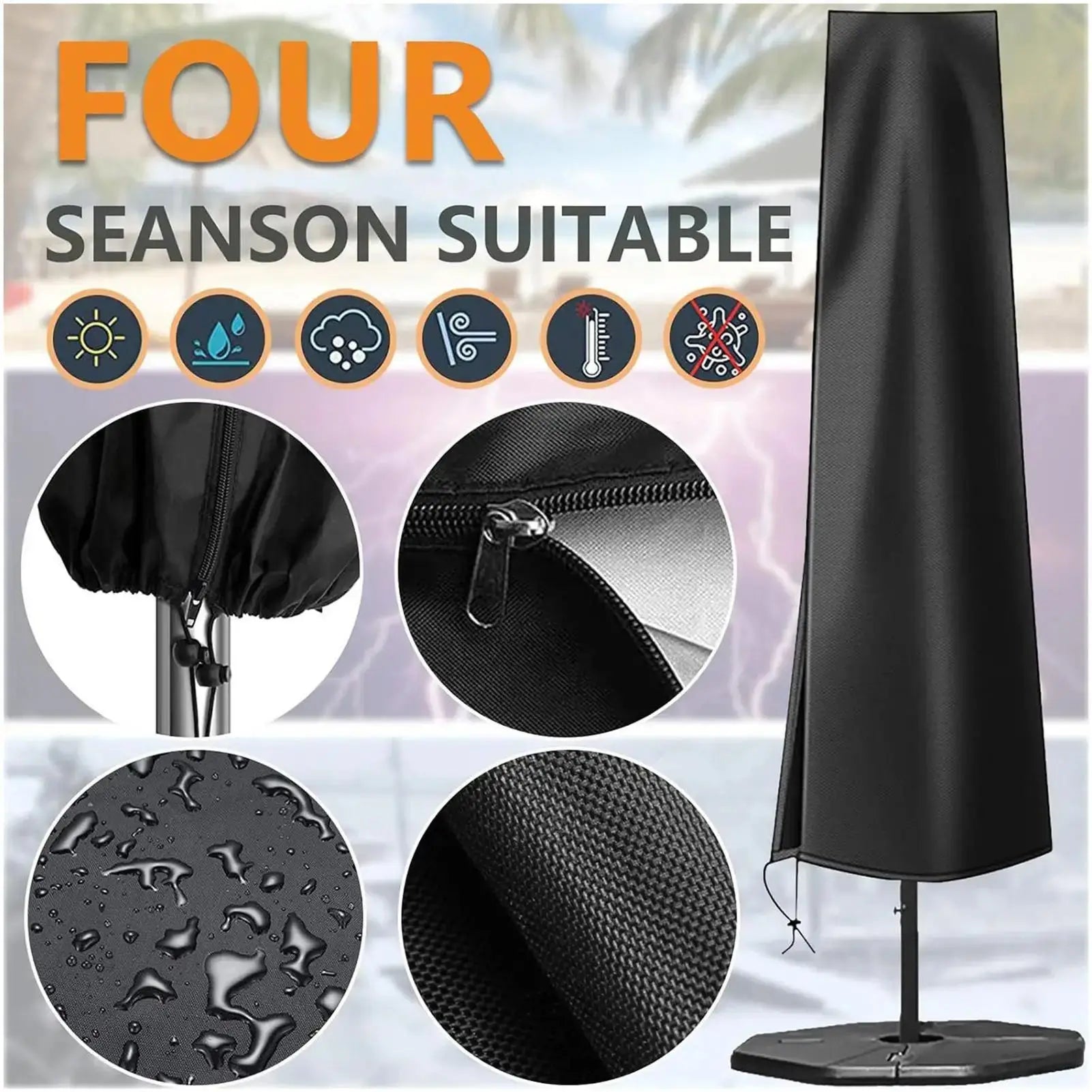 Housse Parasol Imperméable ZIPTA Housse de France