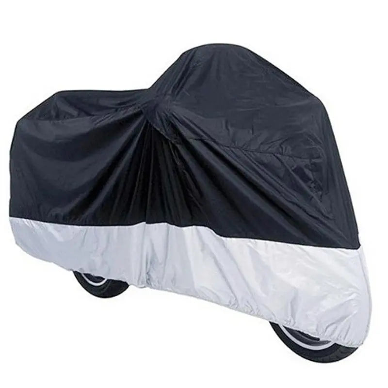 Housse Pour Moto Imperméable AERANO Silver On Black-XL