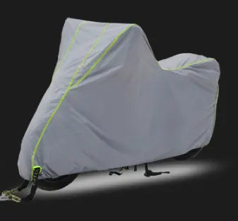 Housse Pour Moto Imperméable SECUREX Silver green-L