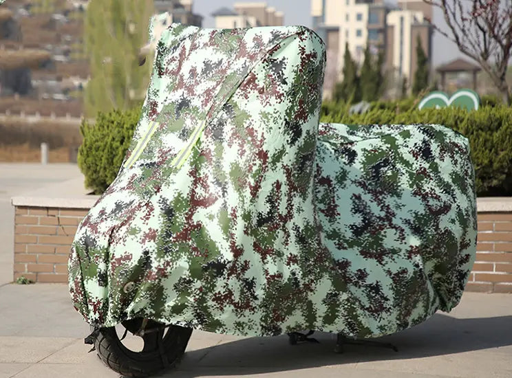 Housse Pour Moto Nylon **PROTECTA** Green-L