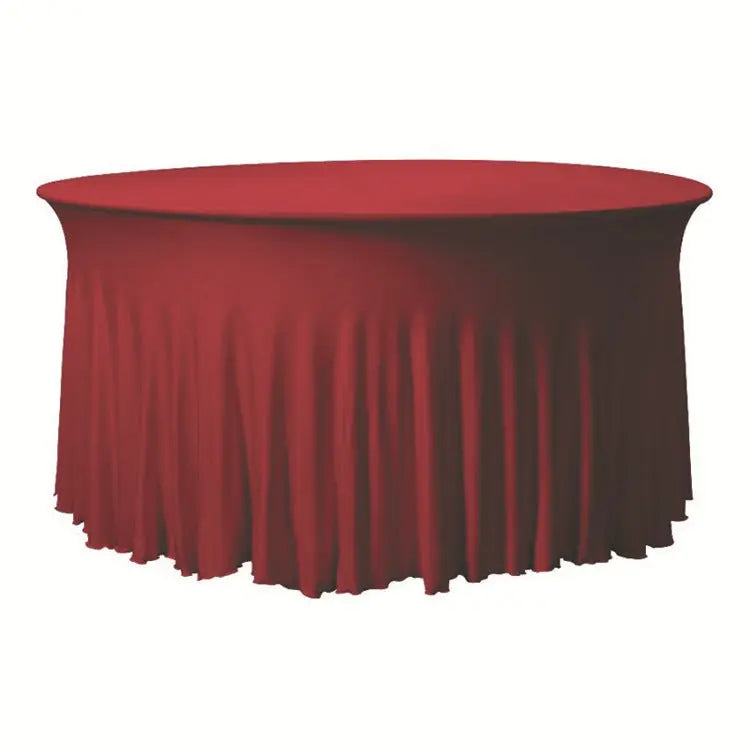Housse Pour Table Jardin Extensible ELYNO Burgundy-120x75CM