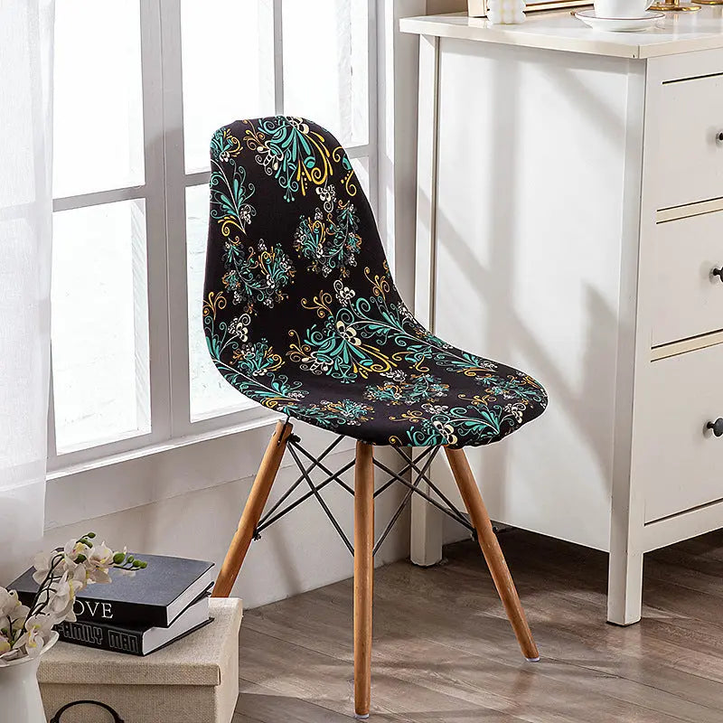 Housse Protection Chaise Moderne LYRIA Shengshi Lauder-Average Size Universal