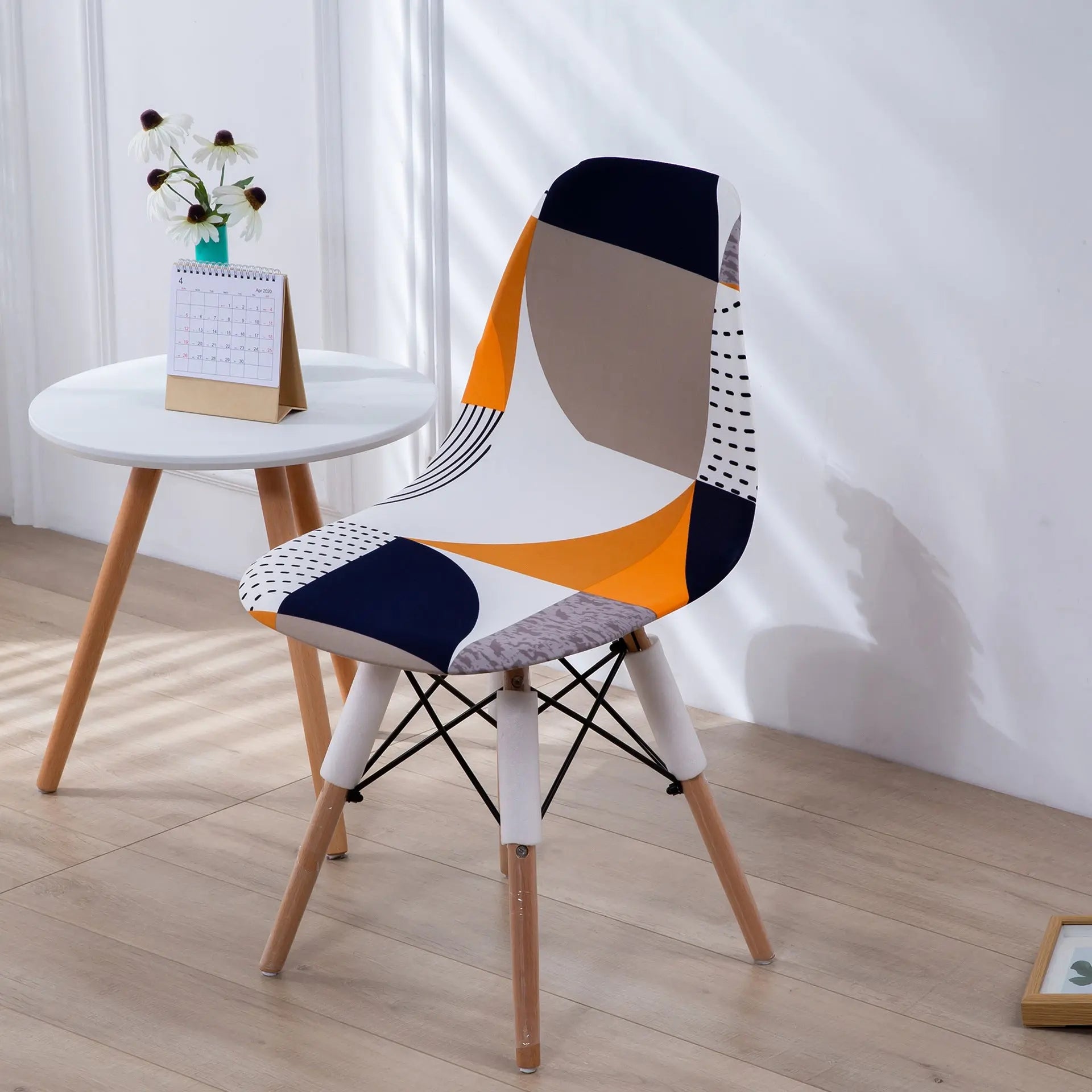Housse Protection Chaise Moderne ZEBRA Geometry